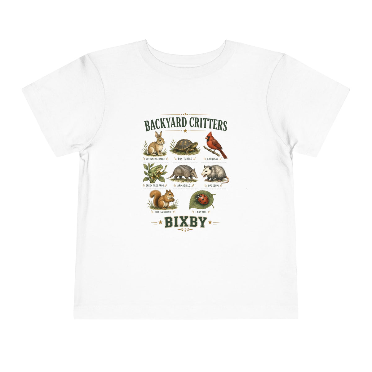 Backyard Critters Toddler Tee