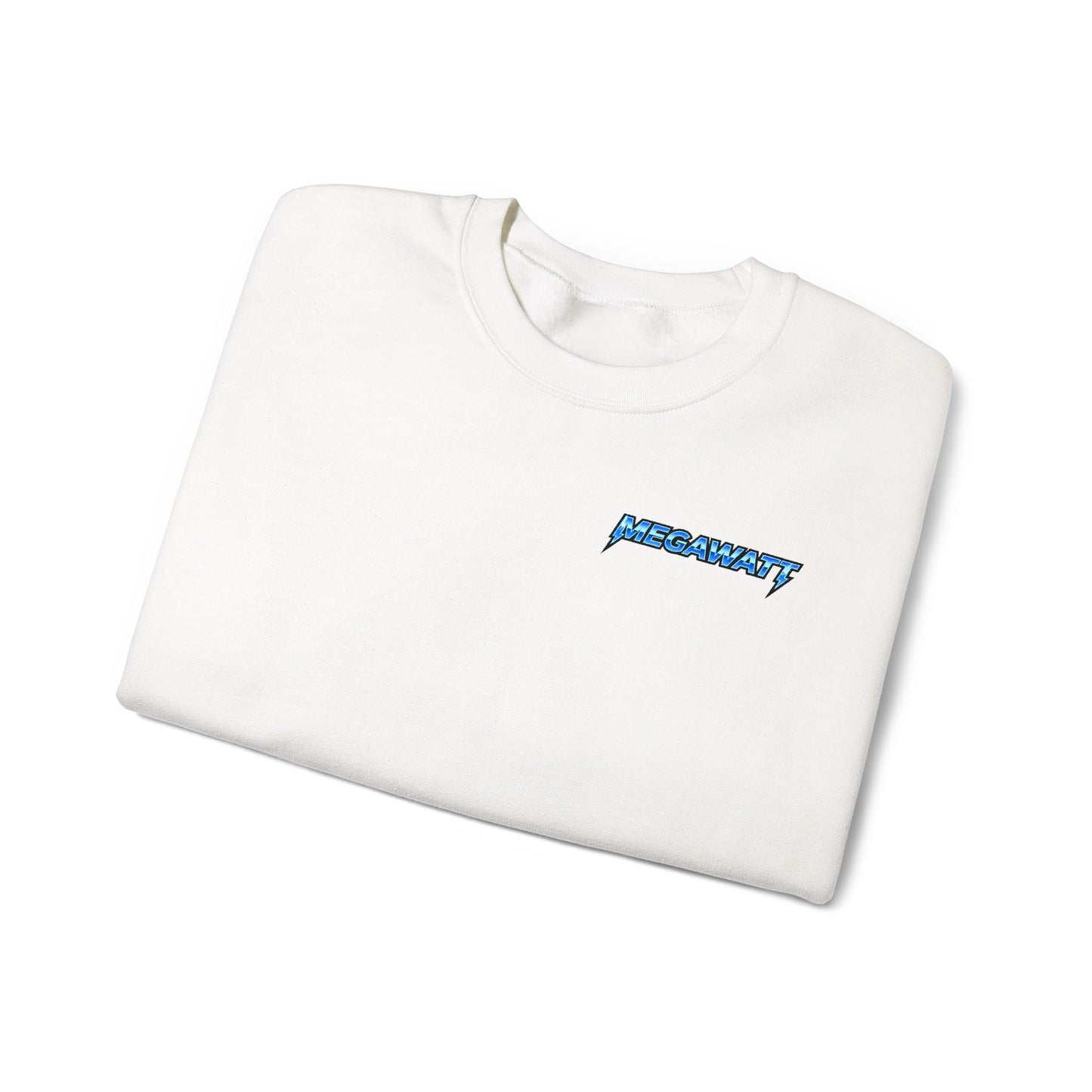 Megawatt EV RV Crewneck Sweatshirt — Electric Motorhome Graphic