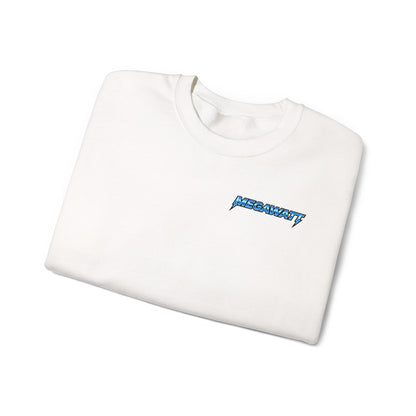 Megawatt EV RV Crewneck Sweatshirt — Electric Motorhome Graphic