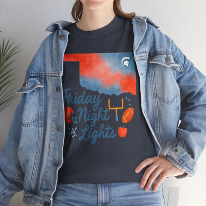 Friday Night Lights Bixby OK Watercolor Gildan Tee