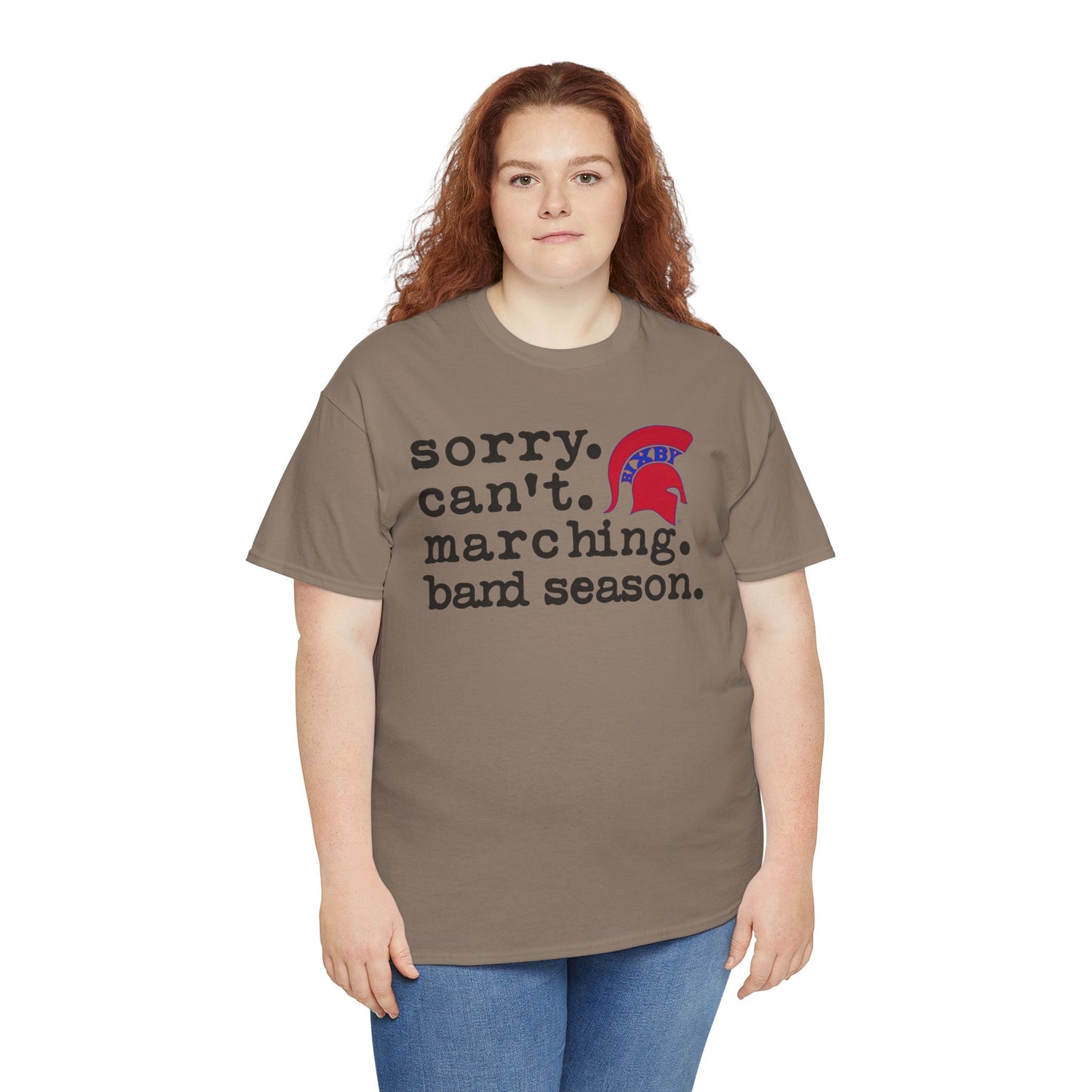 Sorry. Can't. Marching. Band. Season Gildan Tee