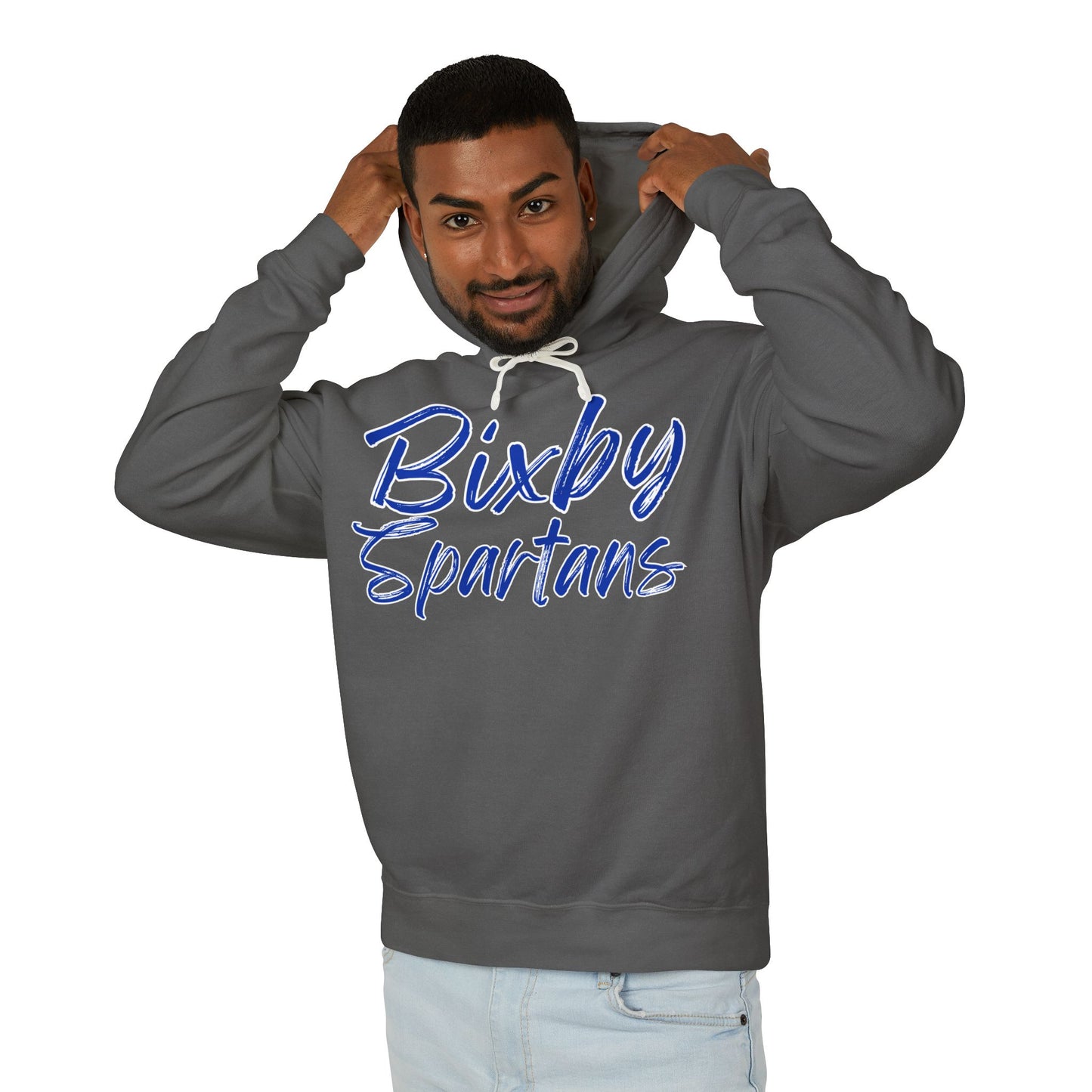Sparts Cursive Print Premium Comfort Colors Hoodie
