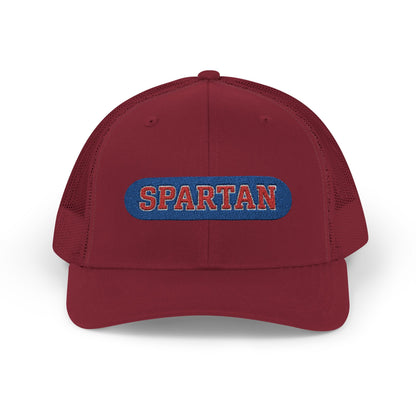 Spartan Bold Embroidered Trucker Snapback