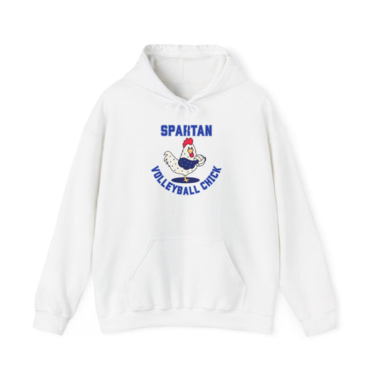 Bixby Spartan Volleyball Chick Gildan Hoodie