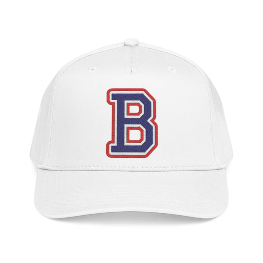 Bixby Spartans Embroidered Structured Ball Cap, Varsity B