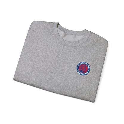 Bixby Spartans Blood Sweat Spartan Wrestling Sweatshirt