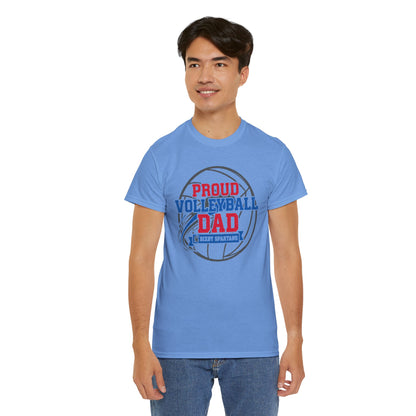 Bixby Spartan Volleyball Dad Tee