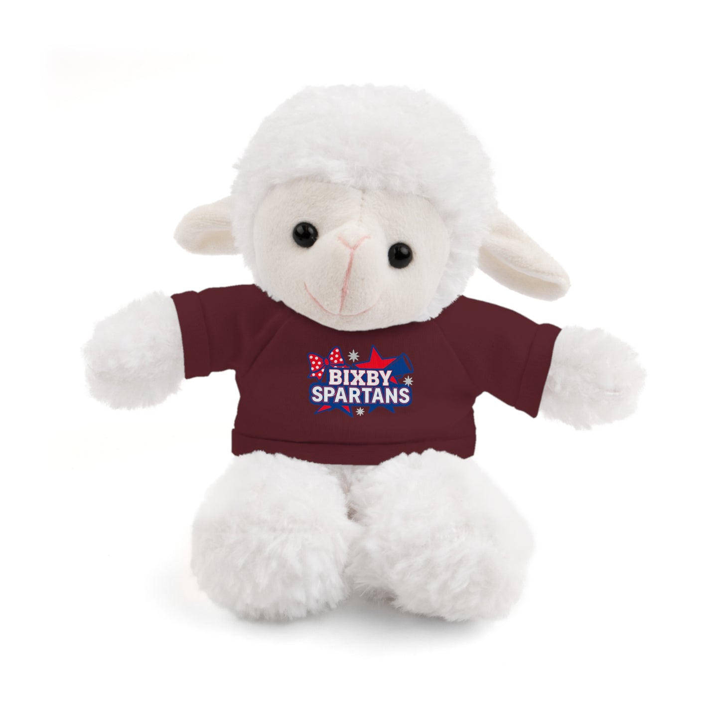 Spartan Cheer Stuffed Animal Logo