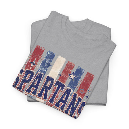 Spartans Bixby Patriotic Tee