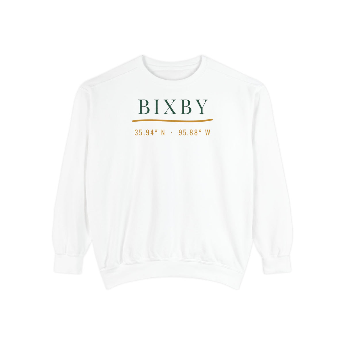 Bixby Coordinates Crewneck