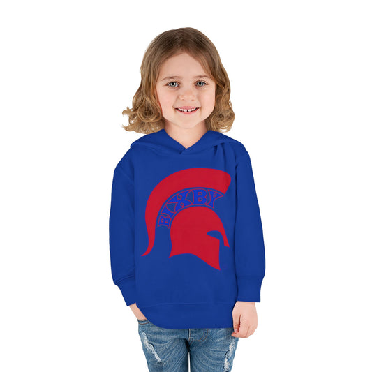 Bixby Spartans Blue Logo Toddler Rabbit Skins Hoodie