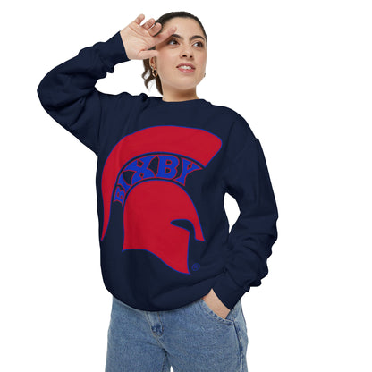 Bixby Spartan White Logo Sweatshirt