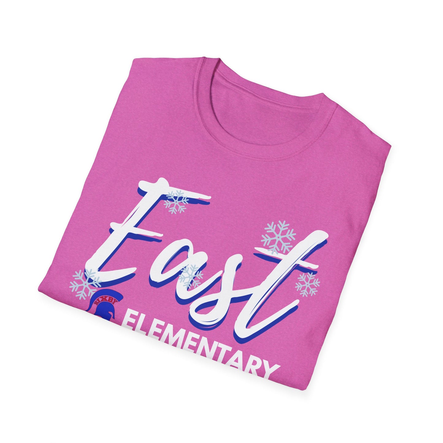 Bixby Spartan East Elementary Snow Day Softstyle Tee