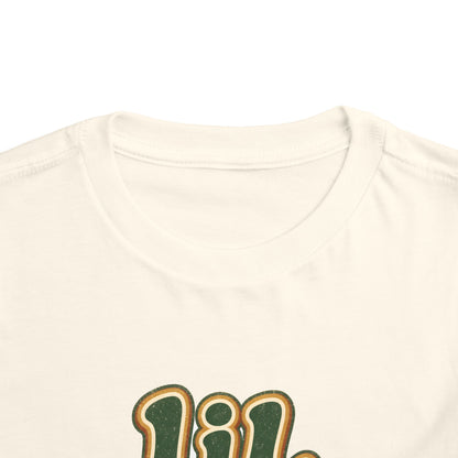 lil bix Groovy Tractor Toddler Tee