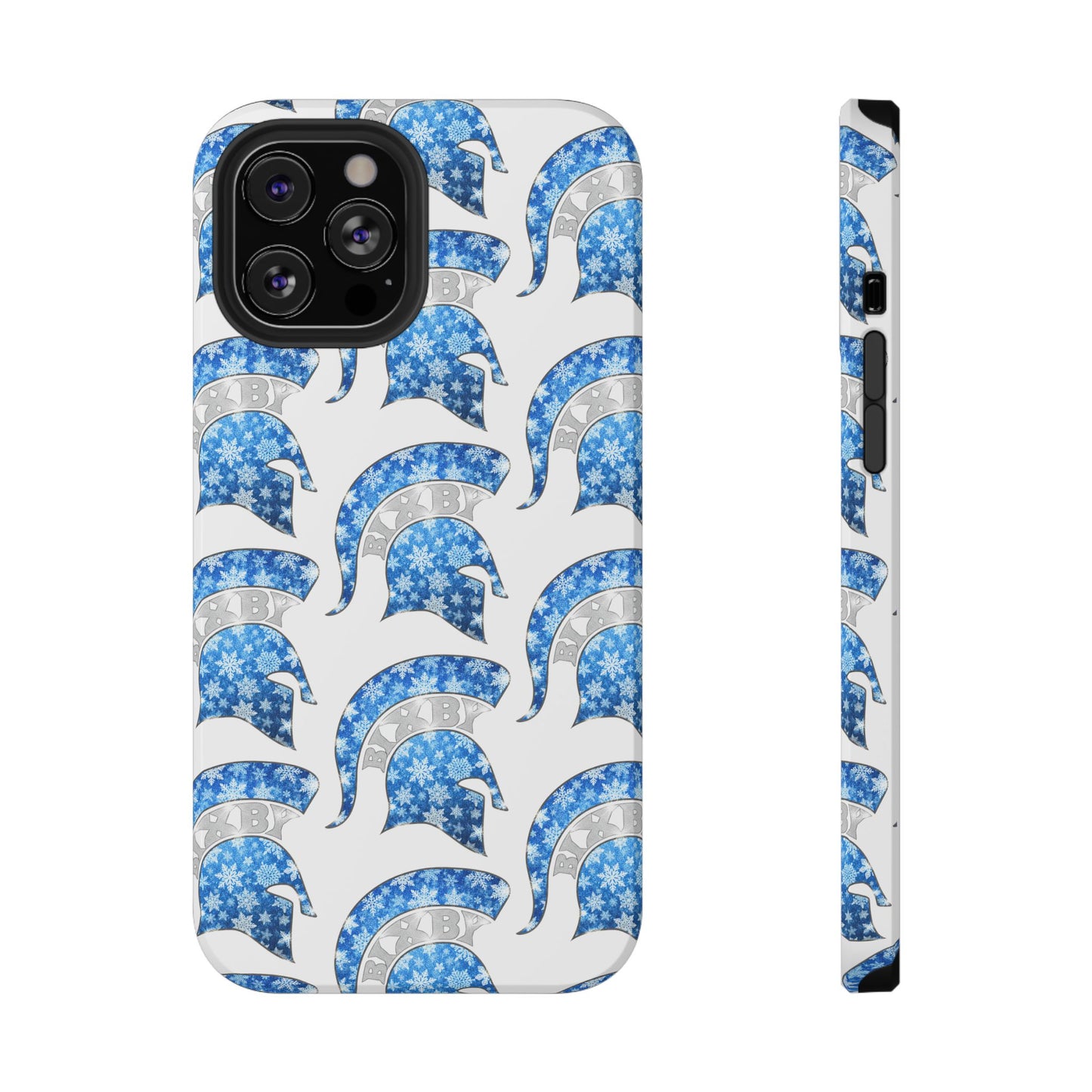 Bixby Spartan Winterfrost Logo Impact Resistant iPhone Case