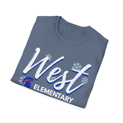 Bixby Spartan West Elementary Snow Day Softstyle Tee
