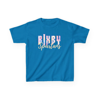 Bixby Spartans Retro Floral School Spirit
