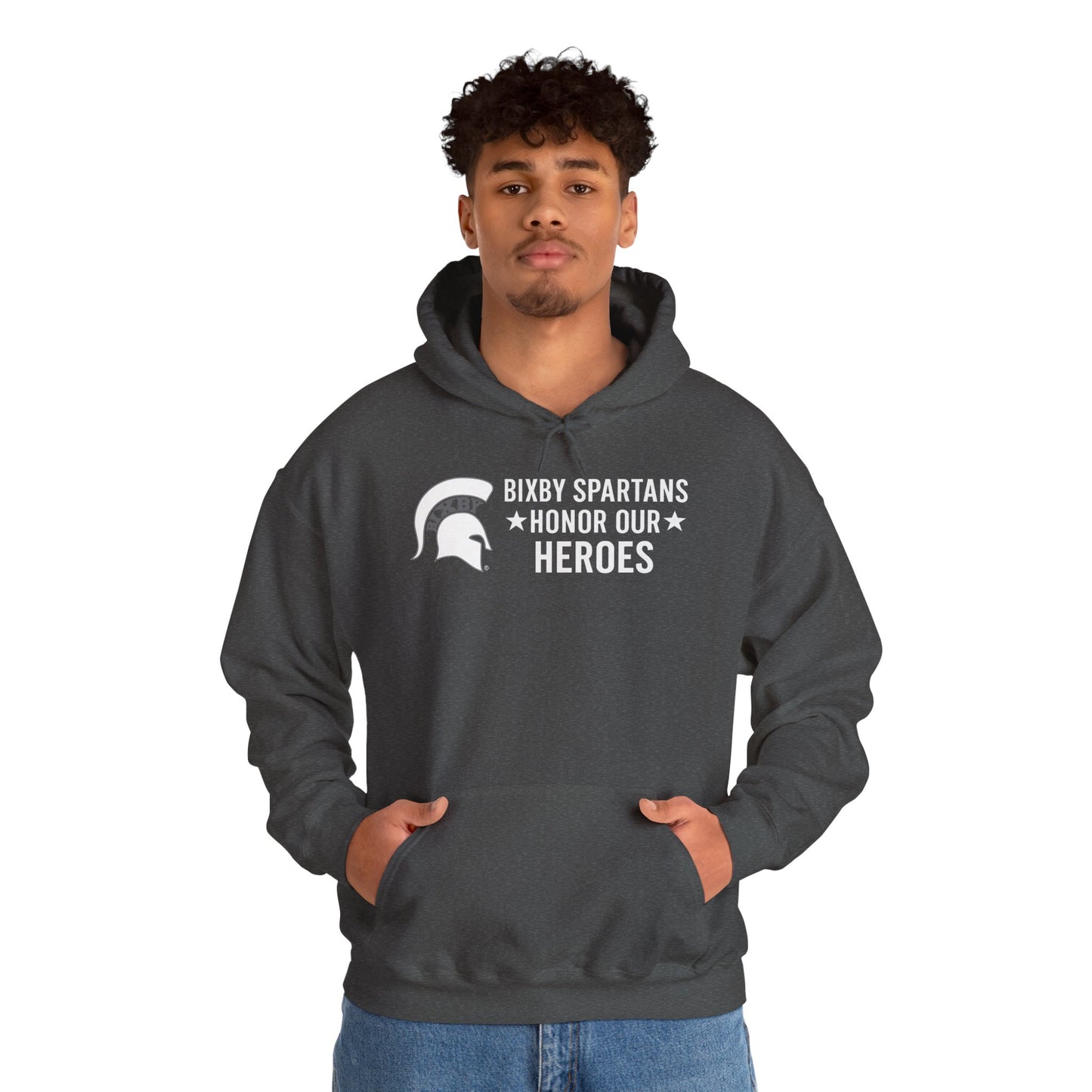 Spartans Honor Our Heroes Gildan Hoodie