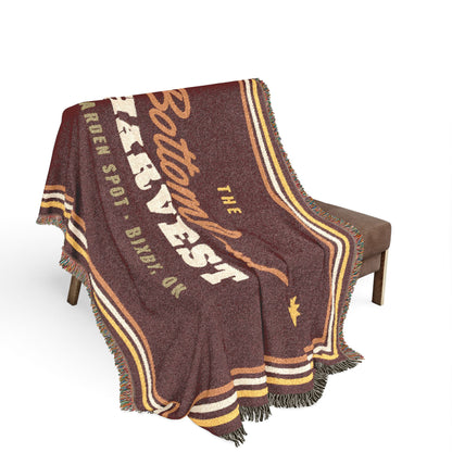 Bottomland Harvest Woven Throw Blanket