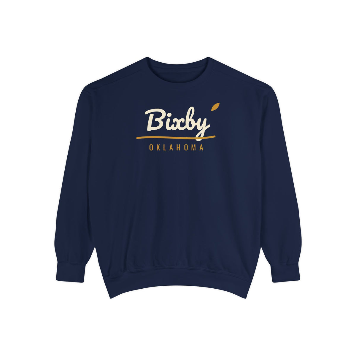 Bixby Oklahoma Script Crewneck