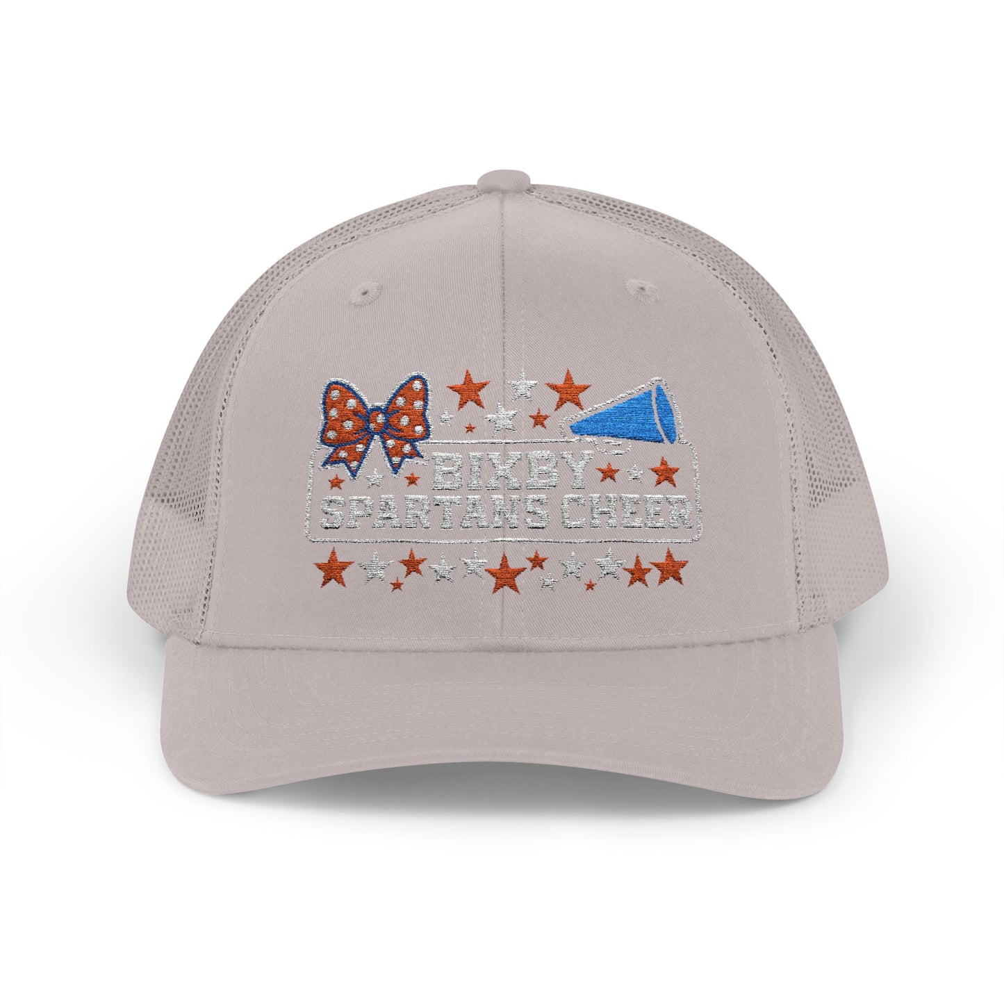 Bixby Spartans Cheer Embroidered Trucker Snapback