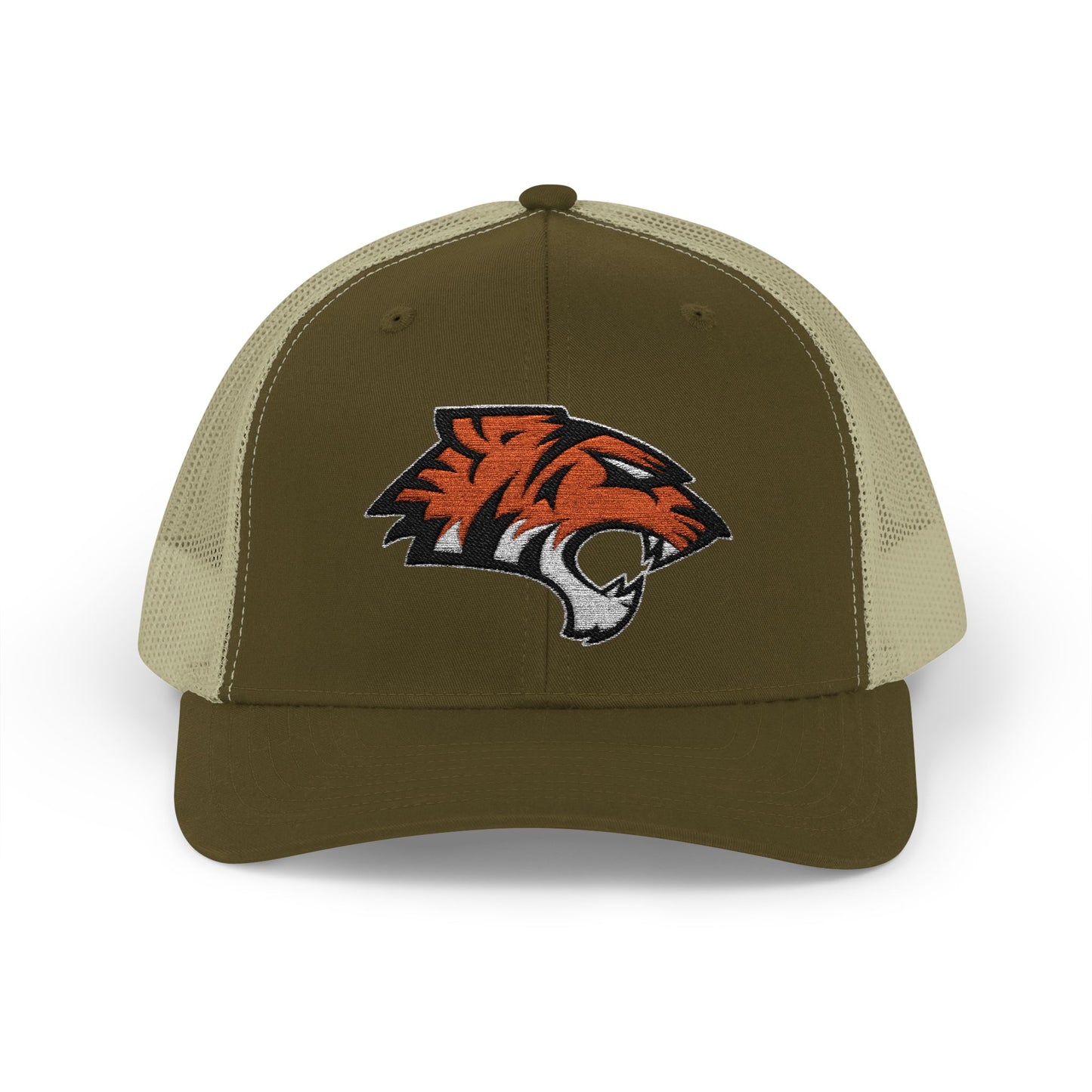 Coweta Tigers Embroidered Trucker Snapback