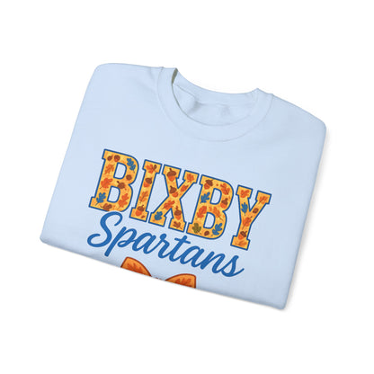 Bixby Spartans Fall Vibes Gildan Sweatshirt