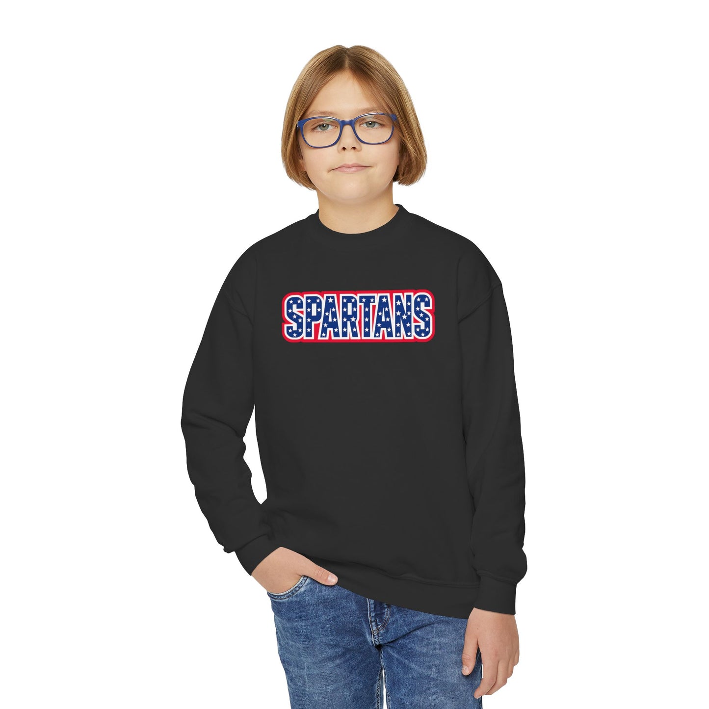 Spartan Patriotic Youth Gildan Sweatshirt
