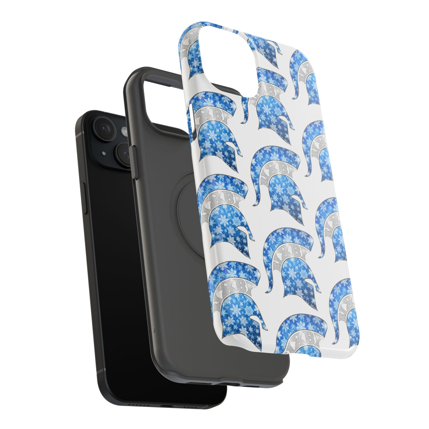 Bixby Spartan Winterfrost Logo Impact Resistant iPhone Case