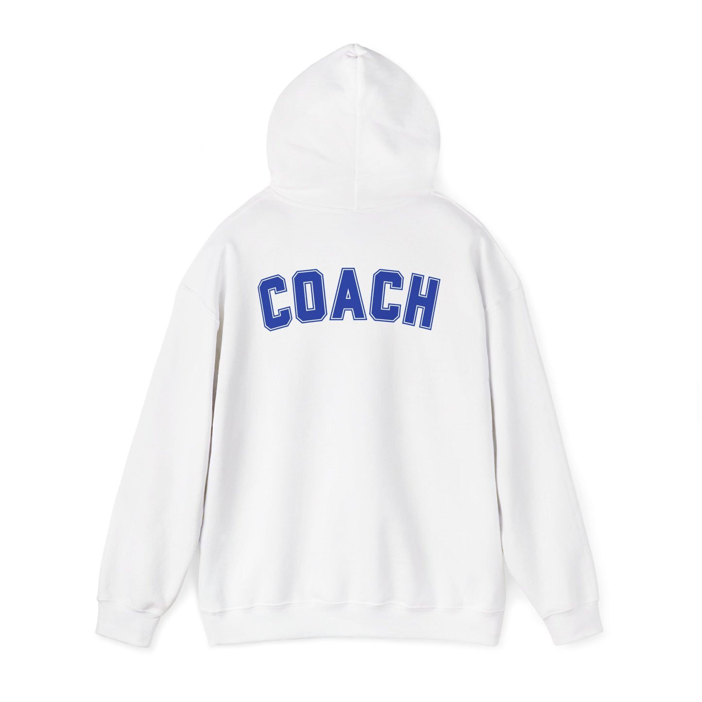 Bixby Spartans Basketball Gildan Hoodie with Back Coach Print