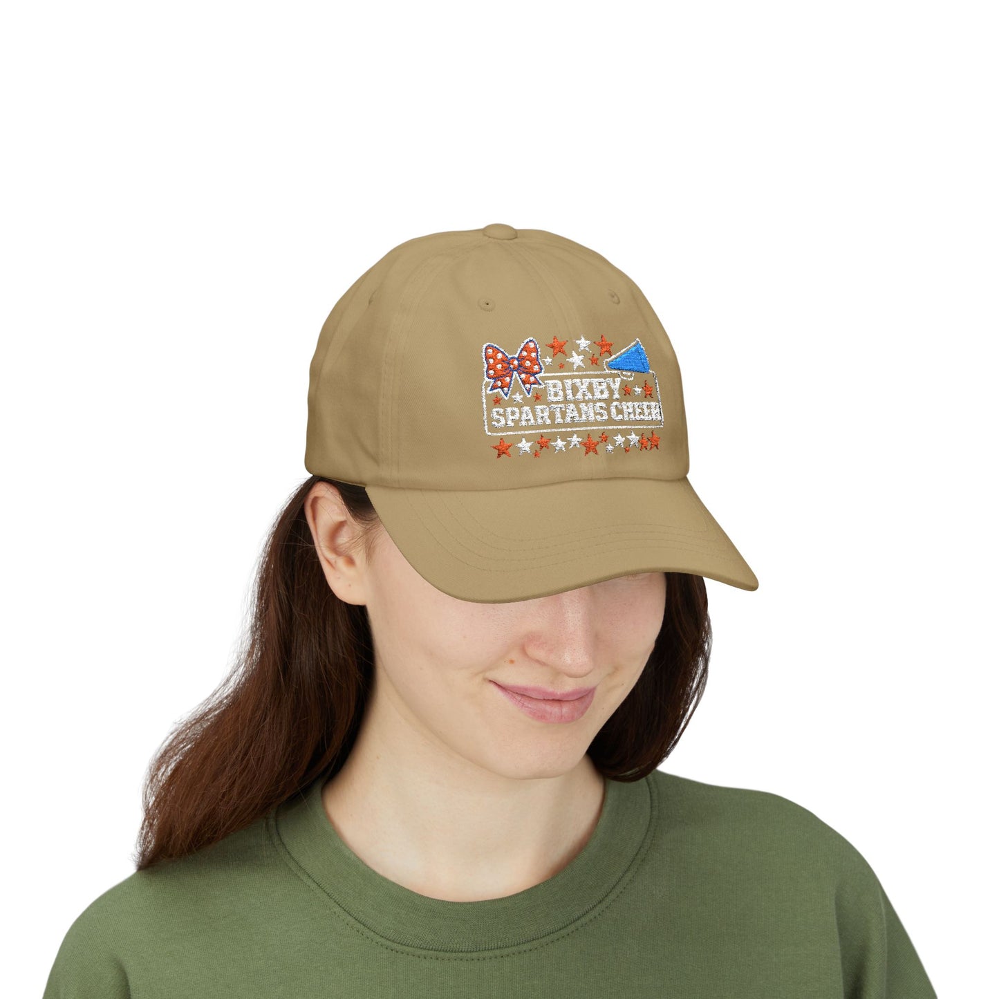 Bixby Spartans Cheer Embroidered Classic Ballcap