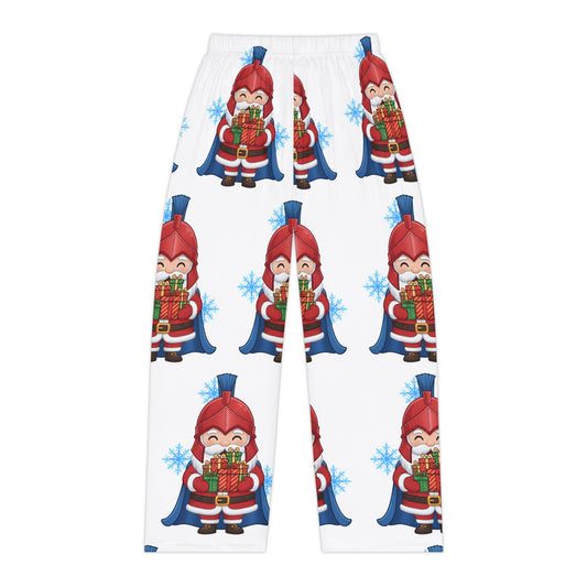 Spartan Santa Women's White Pajama Bottoms