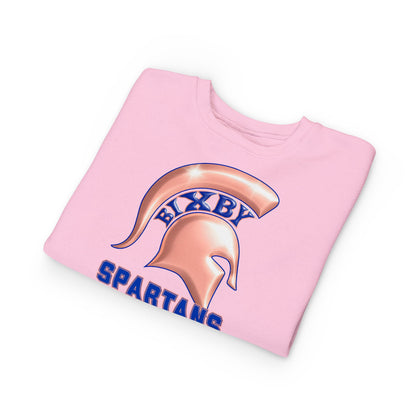 Bixby Spartans Metallic Rose Gold Toddler Rabbit Skins Sweatshirt