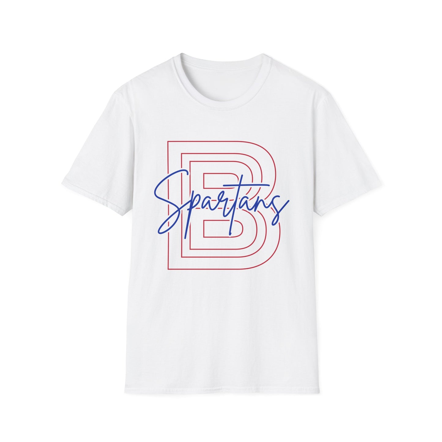 Bixby Spartans Softsyle Gildan Tee