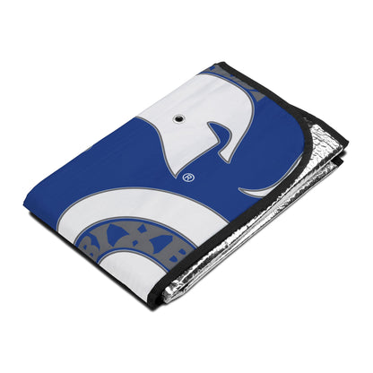 Bixby White Logo Car Sun Shade