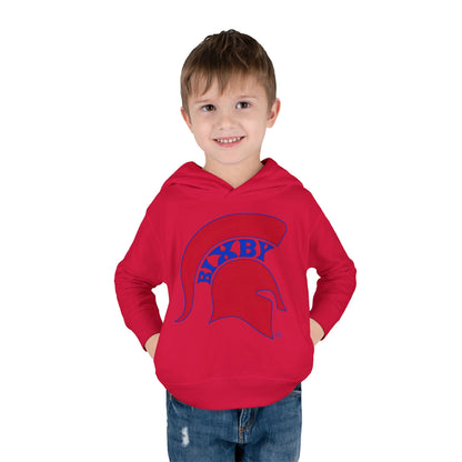 Bixby Spartans Blue Logo Toddler Rabbit Skins Hoodie