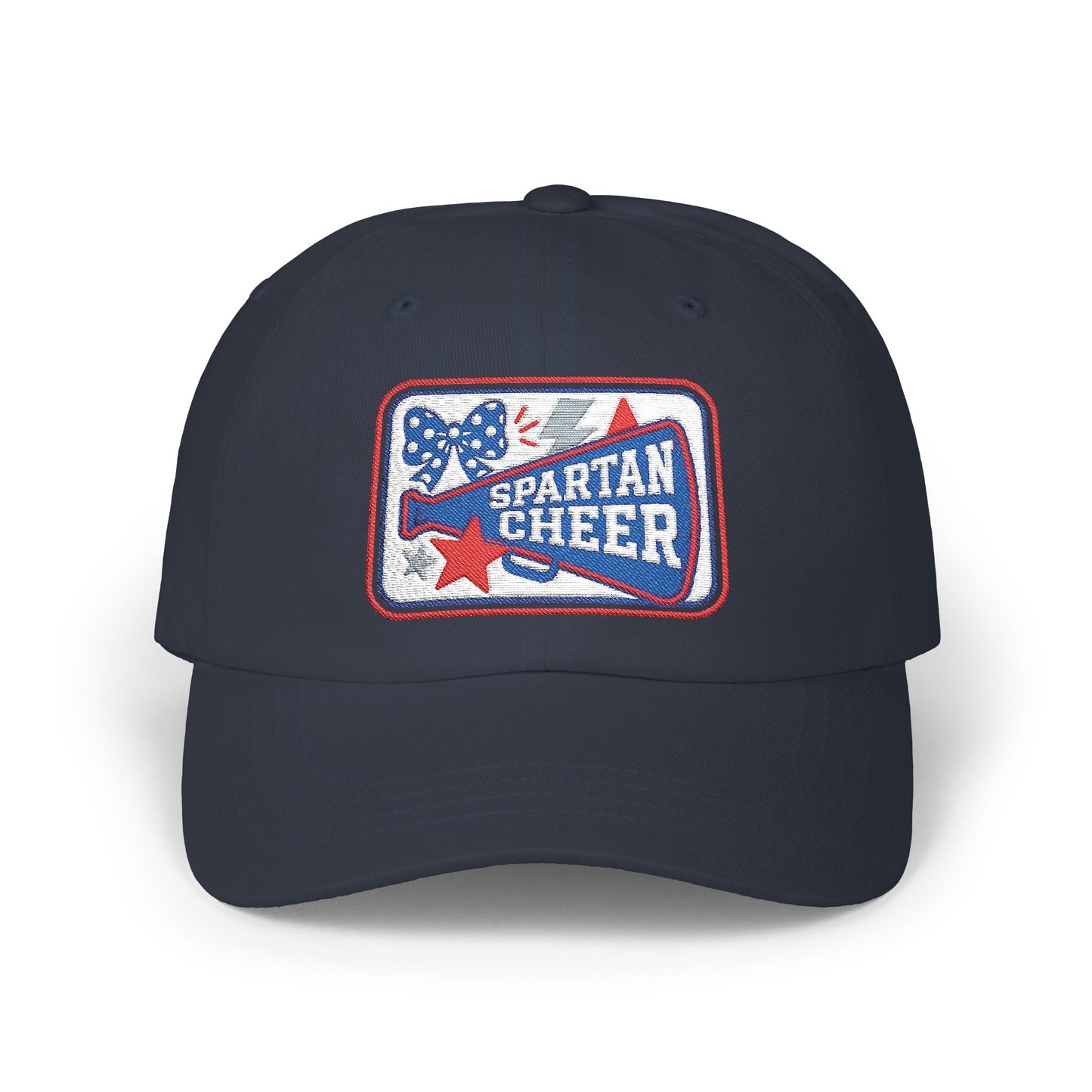 Spartan Cheer Embroidered Classic Ballcap