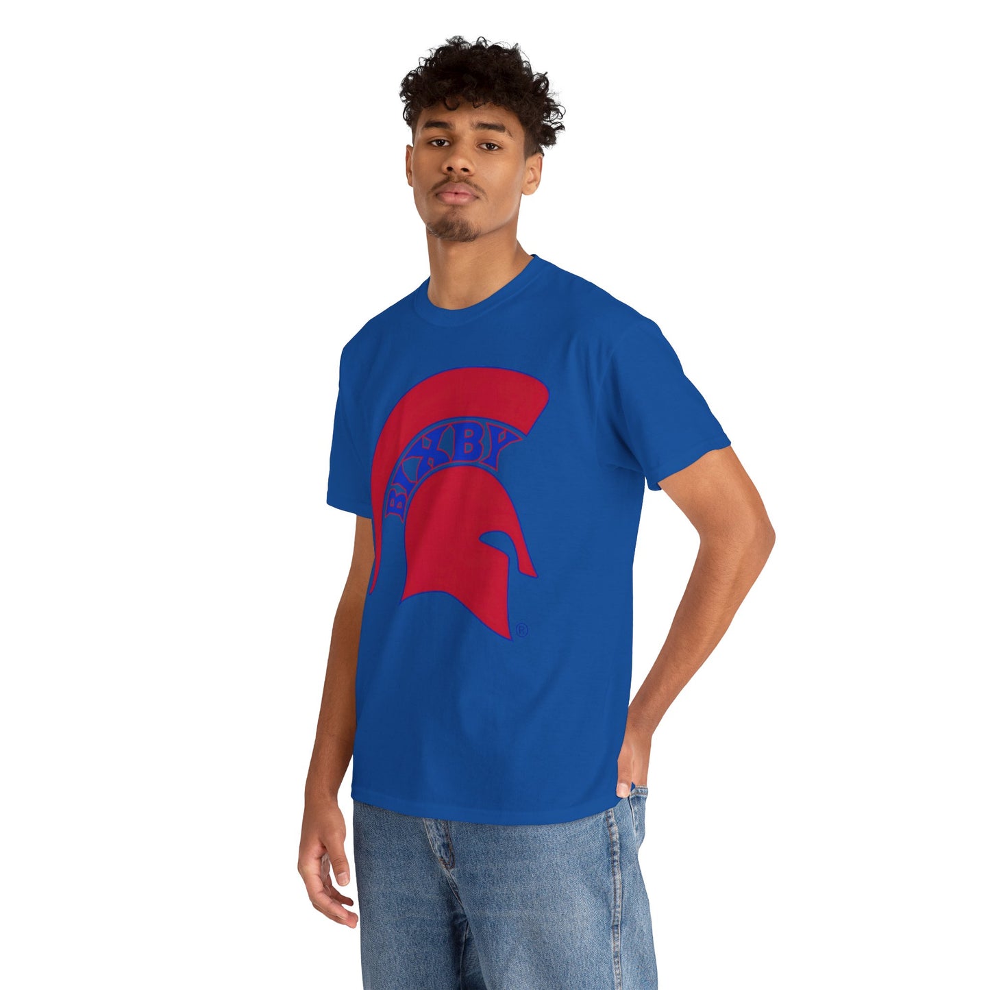 Spartan Red Logo Gildan Tee