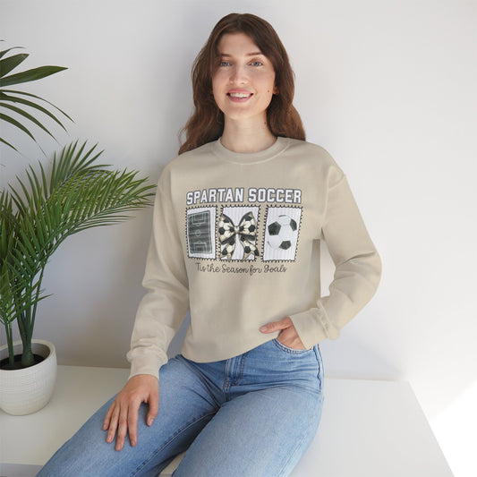 Spartan Tis The Season For Goals Gildan Sweatshirt