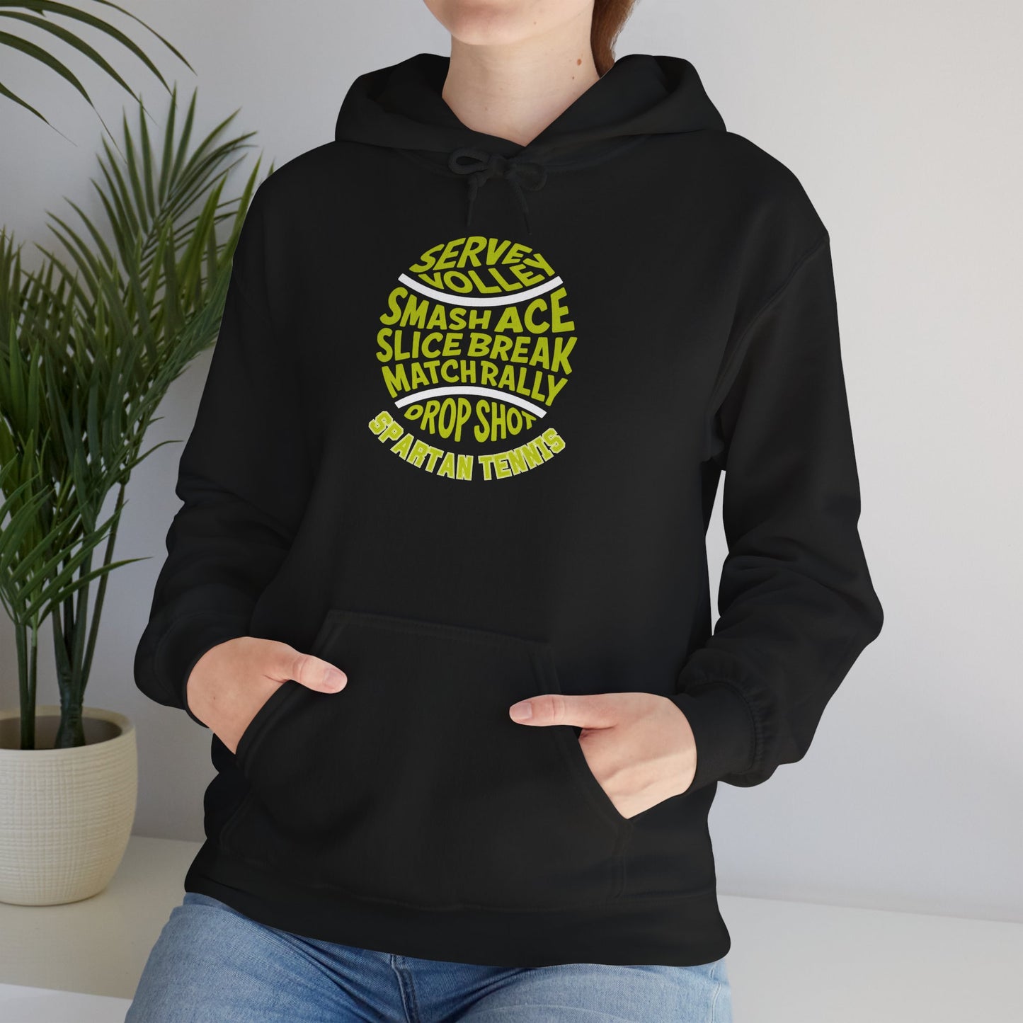 Bixby Spartan Tennis Gildan Hoodie