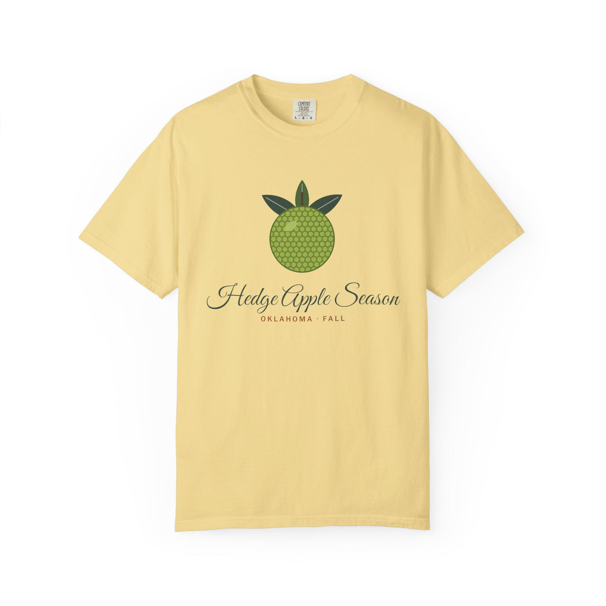 Hedge Apple Season Oklahoma Tee | Comfort Colors
