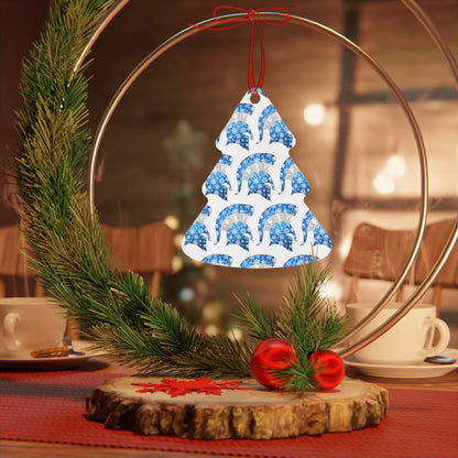 Spartan Winterfrost Metallic Christmas Tree Ornament