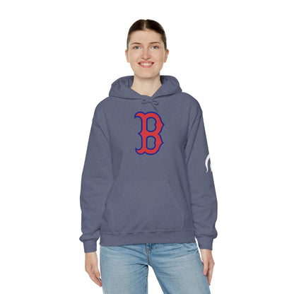 Bixby Spartans 'B' Logo With Sleeve Spartan Hoodie