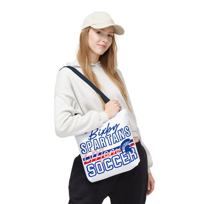 Bixby Spartans Soccer Mom Polyester Tote Bag