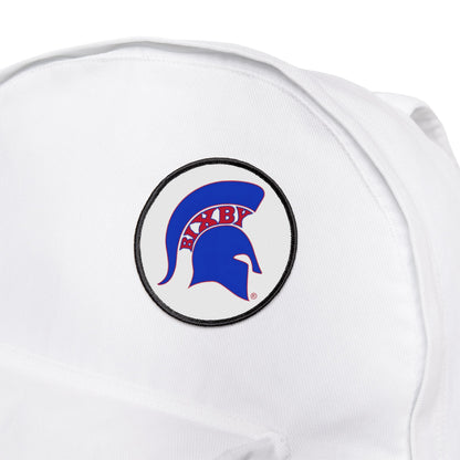 Spartan Blue Logo Iron On Patch