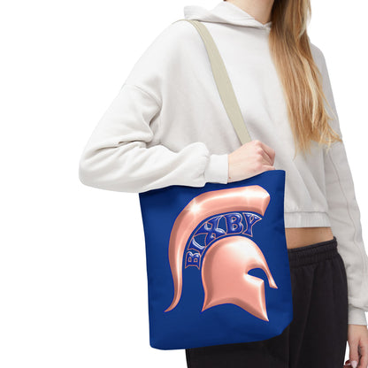 Bixby Spartan Metallic Rose Gold Tote Bag