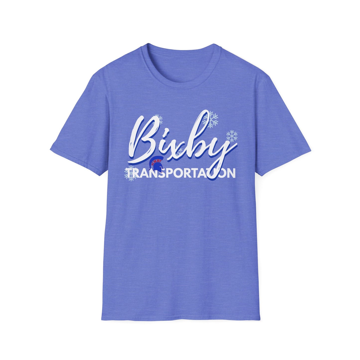 Bixby Spartan Transportation Snow Day Softstyle Tee