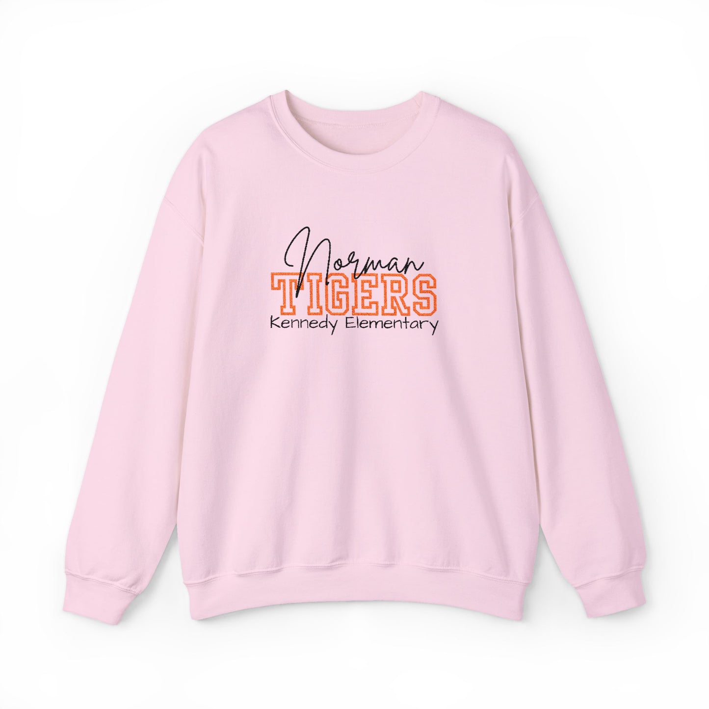 Personalized Embroidered Norman Tigers Crewneck Sweatshirt