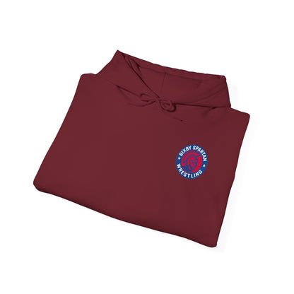 Raised On The Mat Spartan Wrestling Gildan Hoodie