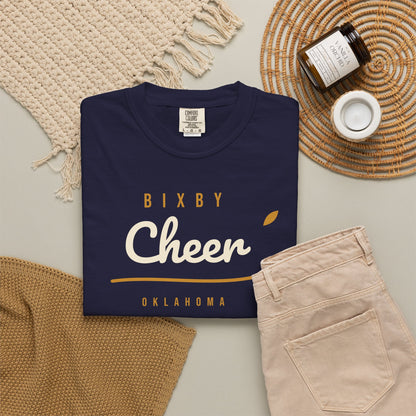 Bixby Cheer Script Tee